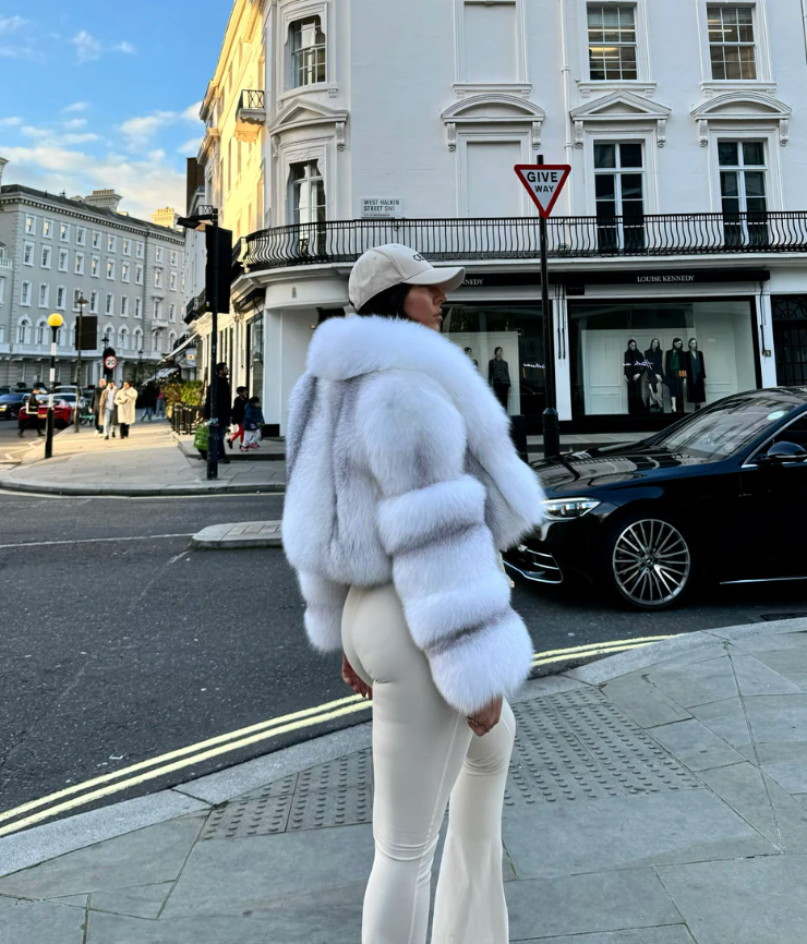 Pellicciotto corto "Londra"