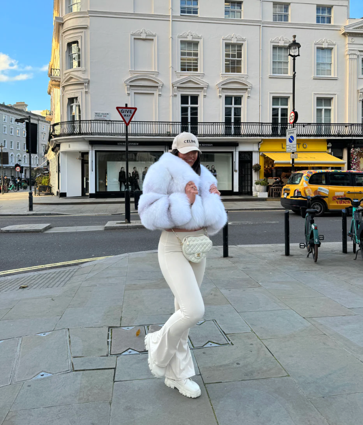 Pellicciotto corto "Londra"